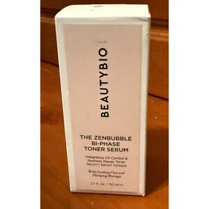 BeautyBio The ZenBubble Bi-Phase‎ Toner Serum, 1.7 oz FULL SIZE NIB